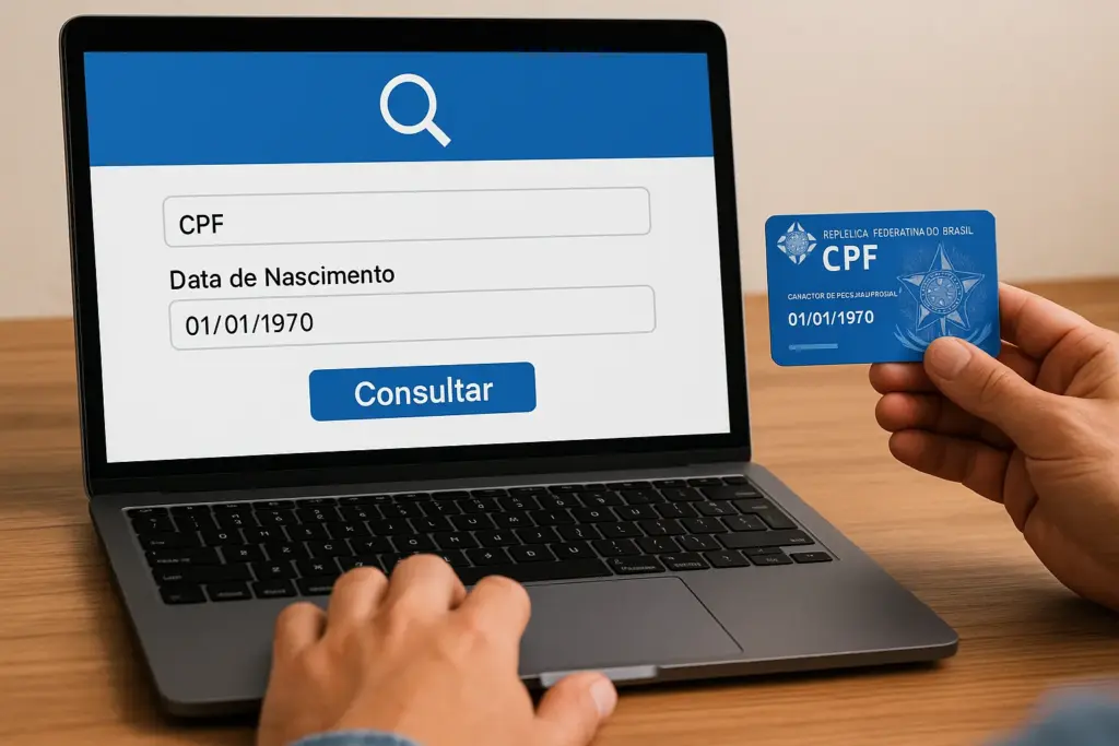 consultando data de nascimento no notebook