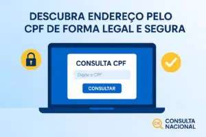 Banner consulta enderçeo pelo CPF