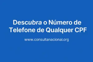 Descubra o número de telefone pelo CPF com entrega via WhatsApp – Consulta Nacional