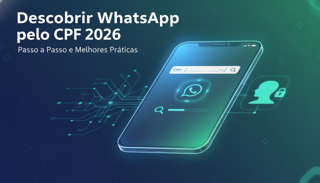 Descobrir WhatsApp pelo CPF 2026: Passo a Passo e Melhores Práticas